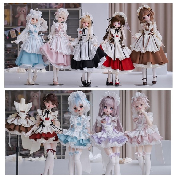 Future Maid-SP doll outift LIMITED【By Sun E】MSD 1/4 size girl doll BJD outfit set