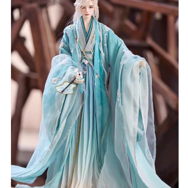 Pear Blossom Hanfu doll outift LIMITED【Linxige/林溪阁】MSD SD13 SD17 ID75 YC77 size BJD doll outfit Pear Blossom Hanfu doll outift LIMITED【Linxige/林溪阁】MSD SD13 SD17 ID75 YC77 size BJD doll outfit