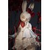 White Moon/白月 rabbit doll LIMITED【Coral Reef】BJD YOSD 1/6 size animal doll 35cm