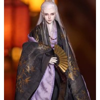 Purple bamboo Hanfu doll outift LIMITED【Linxige/林溪阁】SD17 ID75 YC77 size BJD doll outfit