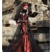 Master of Blood Moon fishbone doll dress set LIMITED【LaLa/辣拉落蜡腊】75cm SD17 SD13 BJD doll outfit Master of Blood Moon fishbone doll dress set LIMITED【LaLa/辣拉落蜡腊】75cm SD17 SD13 BJD doll outfit