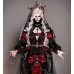 Master of Blood Moon fishbone doll dress set LIMITED【LaLa/辣拉落蜡腊】75cm SD17 SD13 BJD doll outfit Master of Blood Moon fishbone doll dress set LIMITED【LaLa/辣拉落蜡腊】75cm SD17 SD13 BJD doll outfit