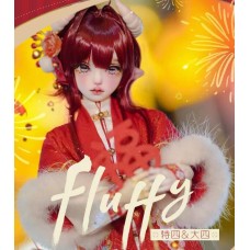 Fluffy Mini Doll HEAD only LIMITED【Wonderland Doll】1/4 MSD size BJD doll head