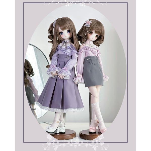 Lilac Story doll outift LIMITED【Donkey驴驴酱】MSD 1/4 size BJD girl doll outfit set
