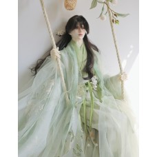 Spring Song Hanfu doll outift LIMITED【云阙集/Yun Que Ji】MSD SD17 ID75 YC77 size BJD doll outfit