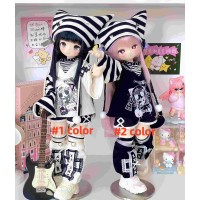 Yami cat doll outift LIMITED【FunFun Studio】MSD yosd girl doll outfit set