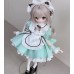 Cat Ears Maid doll outift LIMITED【柚可可YOCO】MSD 1/4 size doll BJD outfit set Cat Ears Maid doll outift LIMITED【柚可可YOCO】MSD 1/4 size doll BJD outfit set