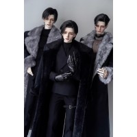 Endless Night doll coat LIMITED【Rose Ash/蔷薇灰烬】ID75 BJD 75cm boy doll outfit