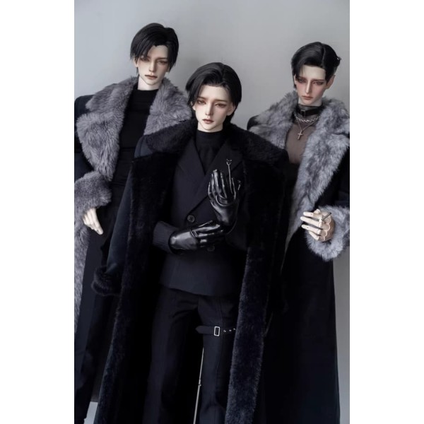 Endless Night doll coat LIMITED【Rose Ash/蔷薇灰烬】ID75 BJD 75cm boy doll outfit