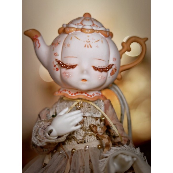 Kongkong-teapot Doll HEAD only LIMITED【Reborn List/复兴清单】1/4 1/6 size BJD MSD YOSD doll head