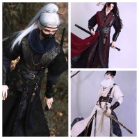 Night Boating/夜行舟 Hanfu doll outift LIMITED【鹤梦阁/Crane Dream】SD17 ID75 YC77 size BJD boy doll outfit