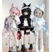 Vampire Cat doll outift LIMITED【一口三个饼】MSD 1/4 size BJD girl doll outfit set