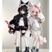 Vampire Cat doll outift LIMITED【一口三个饼】MSD 1/4 size BJD girl doll outfit set