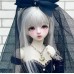 Lily/Gloomy Lily doll HEAD LIMITED【兔羊棺中】BJD SD13 MSD 1/3 1/4 size girl doll head
