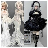 Countess of Castle doll outift LIMITED【LaLuna Doll】MSD SD13 1/3 1/4 size doll BJD outfit set