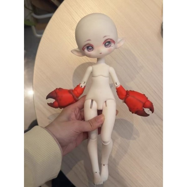 【STOCK】Crayfish Makeup Doll LIMITED【D-lan Doll/兰兰自制】BJD YO-SD 1/6 size animal doll 29cm