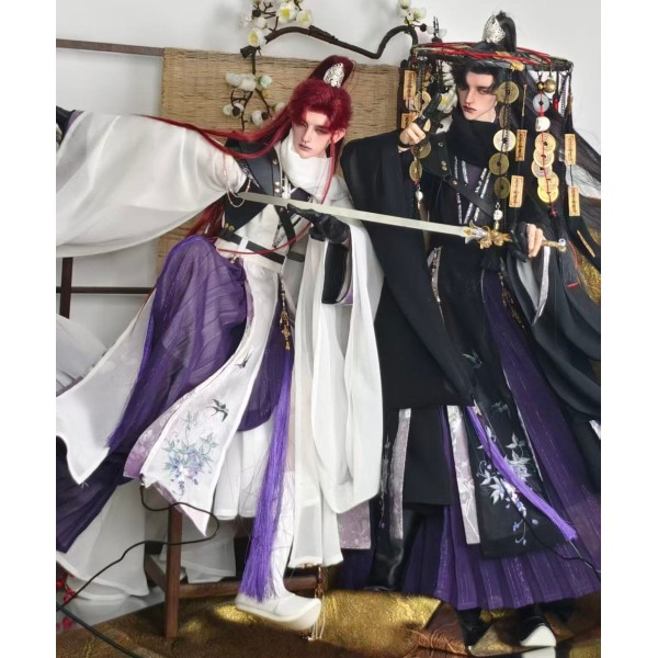 Celestial Master Hanfu doll outift LIMITED【Baozi/包子家的点心铺】77cm 75cm SD17 MSD BJD doll outfit