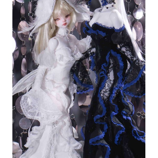 Night Brightness-Moth doll outift LIMITED【AD/August Dream】SD13 MSD 1/3 1/4 size BJD girl doll dress
