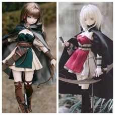 Ranger doll outift LIMITED【From Midgard/尘世庭院】MSD 1/4 BJD doll outfit set
