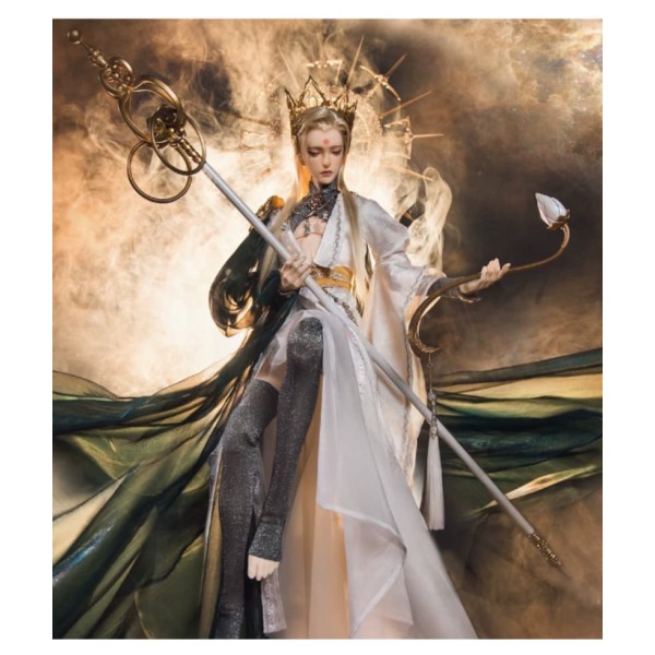 【STOCK】Ksitigarbha--the Virgo Makeup Doll LIMITED【RingDoll】BJD SD17 uncle boy doll 73cm