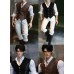 Medieval Style doll vest/separate clothes LIMITED【吉栗BJD】uncle size BJD doll outfit SD17 ID75 AM77