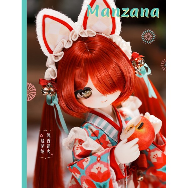 Manzana full-set LIMITED【TinyFox】1/6 YO-SD size angel doll BJD 28cm BJD doll