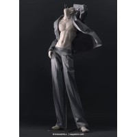 Nebula 73cm size Boy Doll Body LIMITED【XAGA】BJD SD17 1/3 size 73cm boy doll body