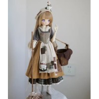 Manor Maid doll outift LIMITED【XiaXia handmade】MSD 1/4 size Azone size girl doll outfit set