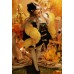 Bee queen outfit for Oil Painting Doll Body LIMITED【Black Ship/黑船】BJD MSD SD13 1/3 1/4 girl doll use