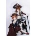 Little Pirate doll outift LIMITED【奶橘小豆】MSD 1/4 size boy/girl doll BJD outfit set