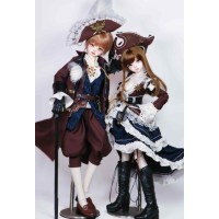 Little Pirate doll outift LIMITED【奶橘小豆】MSD 1/4 size boy/girl doll BJD outfit set
