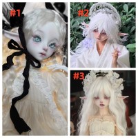 Elf 3 styles Doll HEAD LIMITED【猫与人偶HAD】1/4 MSD size BJD fairy doll head 43cm