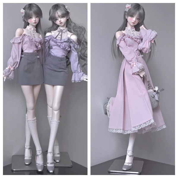 Lilac Story doll outift LIMITED【Donkey驴驴酱】BJD 1/3 SD13 SD16 Azone size doll skirt set