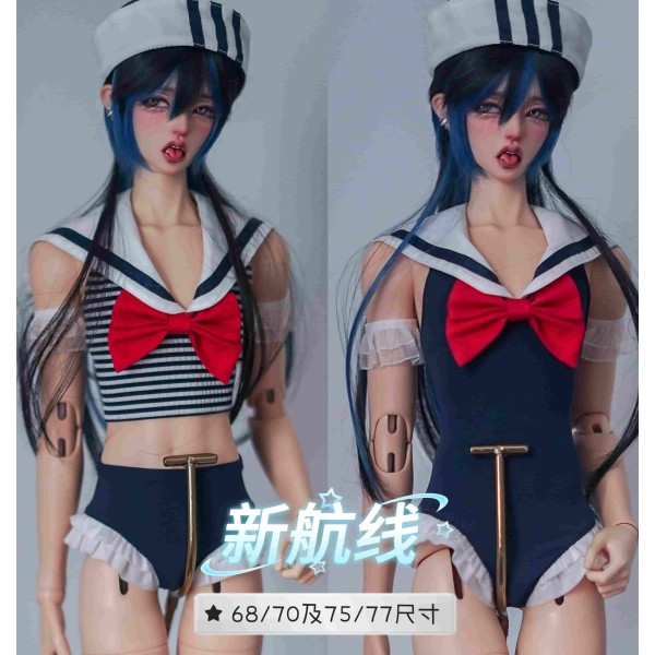 Navy Swimsuit doll outift LIMITED【桑桑熊Saddybear】SD17 ID75 boy doll BJD outfit set