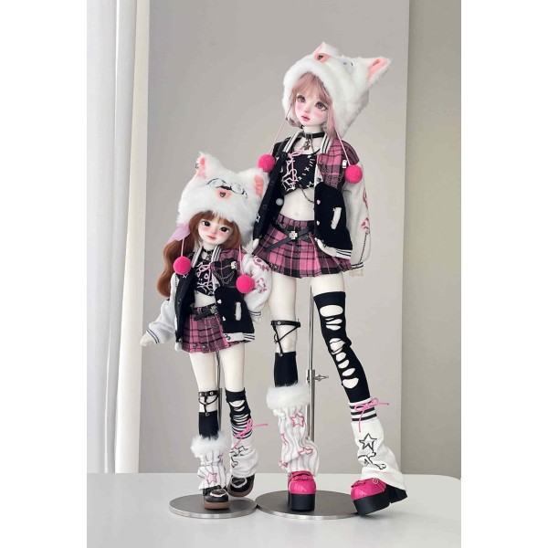 Neon Sweetheart doll outift LIMITED【Radish Parl/小萝卜游乐园】MSD YOSD 1/4 1/6 size doll BJD outfit set Neon Sweetheart doll outift LIMITED【Radish Parl/小萝卜游乐园】MSD YOSD 1/4 1/6 size doll BJD outfit set