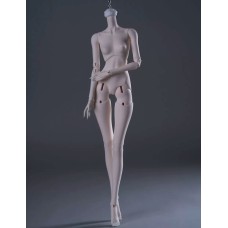 50cm big Witch girl Doll Body LIMITED【Coral Reef】BJD MSD 1/4 size 50cm girl doll body