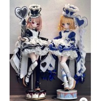 Alice Teaparty doll outift LIMITED【文青手作/Wenqing Handmade】BJD MSD 1/4 size doll outfit set