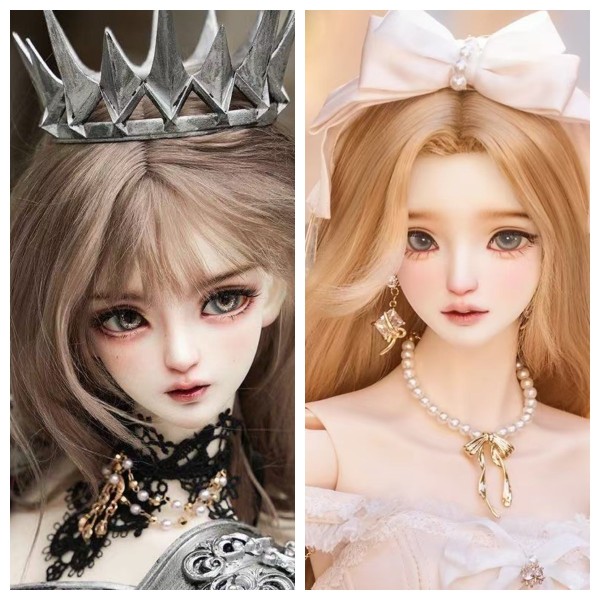 Jasmine Doll Head LIMITED【KKS studio】BJD SD13 1/3 size girl doll head