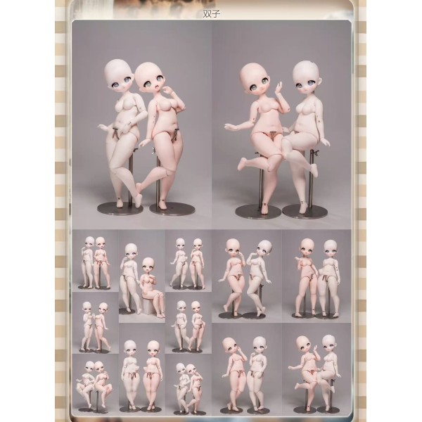1/4 size Polly doll BODY LIMITED【D-Lan Doll】1/4 MSD size BJD girl doll body 39cm 1/4 size Polly doll BODY LIMITED【D-Lan Doll】1/4 MSD size BJD girl doll body 39cm
