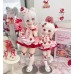 Strawberry Tart doll outift LIMITED【眠眠无眠】BJD MSD YOSD 1/4 1/6 Azone size doll outfit set Strawberry Tart doll outift LIMITED【眠眠无眠】BJD MSD YOSD 1/4 1/6 Azone size doll outfit set