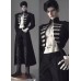 Black Moon separate clothes LIMITED【Seventeen717】uncle size BJD doll outfit YC77 ID75 AM77