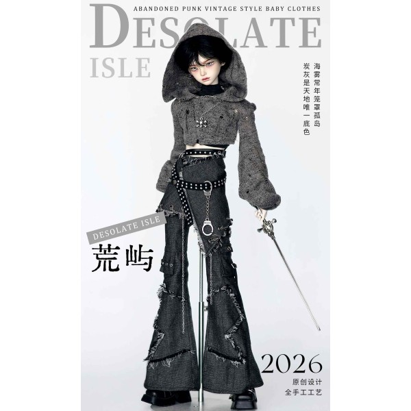 Desolate Island doll outift LIMITED【AD-August Dream】BJD MSD 1/4 size doll outfit set