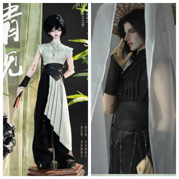 Qingyan doll outift LIMITED【AD/August Dream】BJD MSD ID75 1/4 75cm size doll outfit set Qingyan doll outift LIMITED【AD/August Dream】BJD MSD ID75 1/4 75cm size doll outfit set