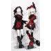 Devil Bunny doll outift LIMITED【小荔茶屋/Lychee House】BJD MSD 1/4 size doll outfit set Devil Bunny doll outift LIMITED【小荔茶屋/Lychee House】BJD MSD 1/4 size doll outfit set