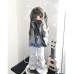 Grey Letter doll outift LIMITED【Fantasy Lab】BJD MSD YOSD 1/4 1/6 Azone size doll outfit set Grey Letter doll outift LIMITED【Fantasy Lab】BJD MSD YOSD 1/4 1/6 Azone size doll outfit set