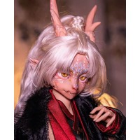 Little Dragon Doll HEAD only LIMITED【KuKuDoll】1/4 MSD size BJD boy doll head 43cm