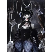 【STOCK】Night Butterfly doll dress set LIMITED【DollZone】BJD SD16 size 65-70cm size girl doll use