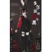 Red and Black doll outift LIMITED【August Dream】AD MSD 1/4 boy/girl doll outfit set Red and Black doll outift LIMITED【August Dream】AD MSD 1/4 boy/girl doll outfit set