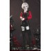 Red and Black doll outift LIMITED【August Dream】AD MSD 1/4 boy/girl doll outfit set Red and Black doll outift LIMITED【August Dream】AD MSD 1/4 boy/girl doll outfit set