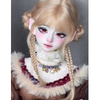 Moon Stone ELF HEAD only LIMITED【凡静自制】1/4 MSD size BJD doll head 